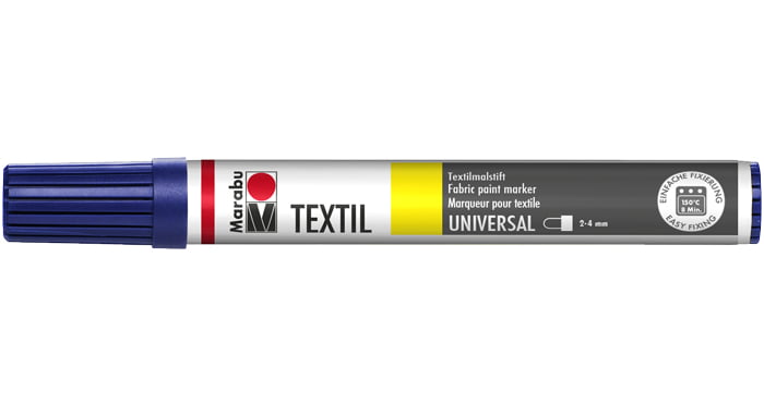 Marķieris tekstilam 2-4mm 005 raspberry