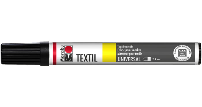 Marķieris tekstilam 2-4mm 005 raspberry