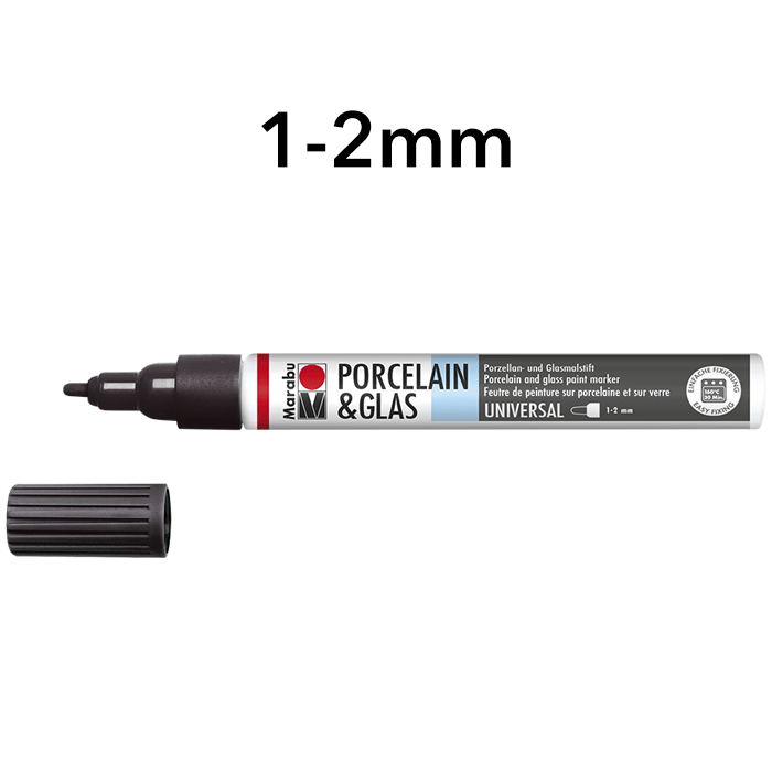 Marabu PORCELAIN&GLAS painter 1-2mm