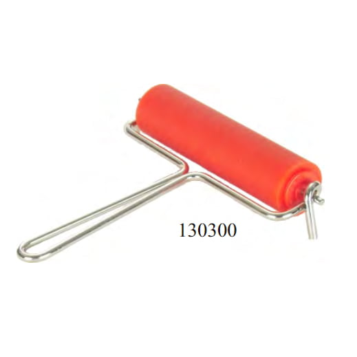 Abig Printing ink roller with a metal handle, different sizes