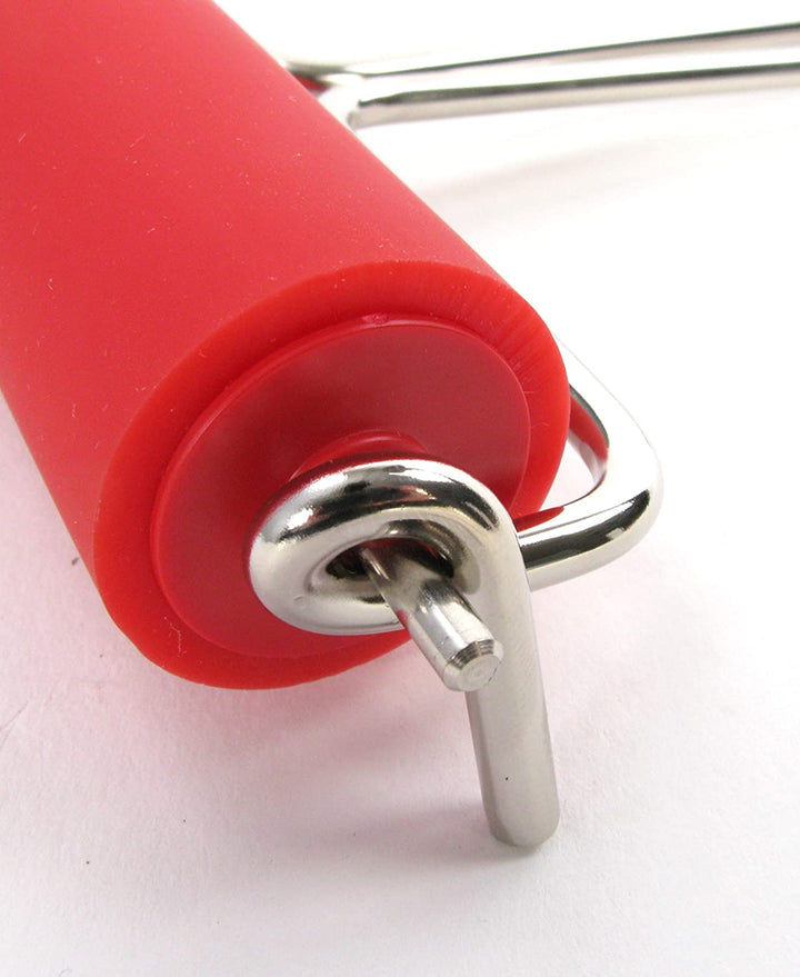 Abig Printing ink roller with a metal handle, different sizes