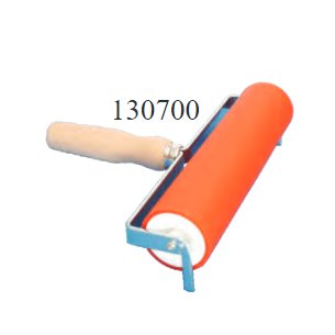 Abig Printing ink roll with a wooden handle, different sizes