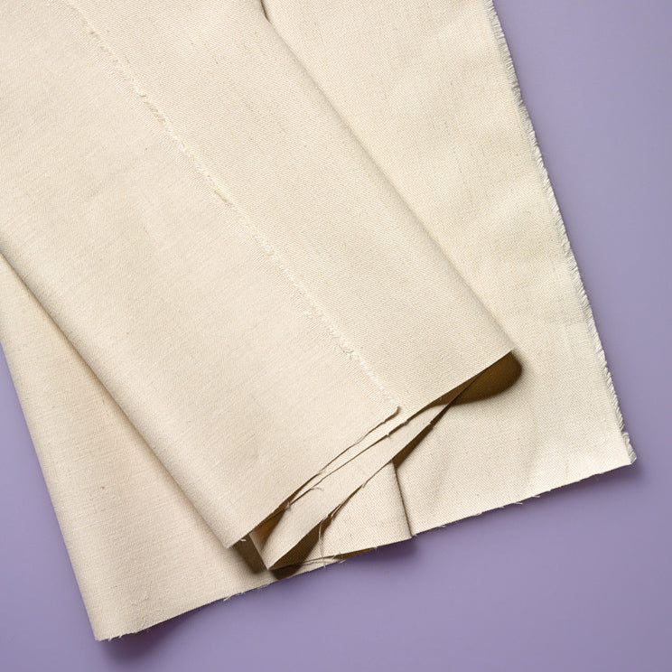 Twill fabric, 157cm, 60% linen, 40% ramie