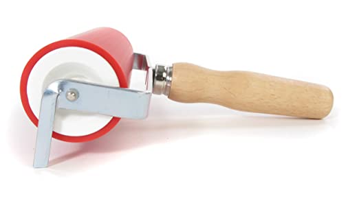 Abig Printing ink roll with a wooden handle, different sizes