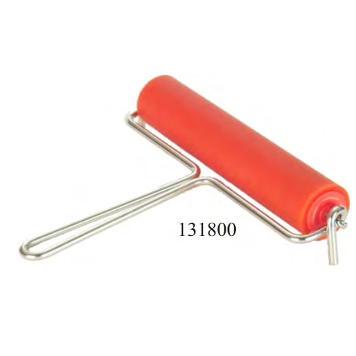 Abig Printing ink roller with a metal handle, different sizes