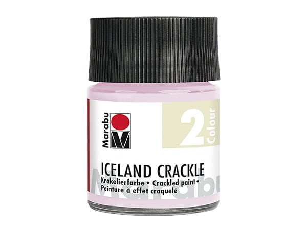 Dekorkrāsa Iceland Crackle 50ml 112 pastel yellow