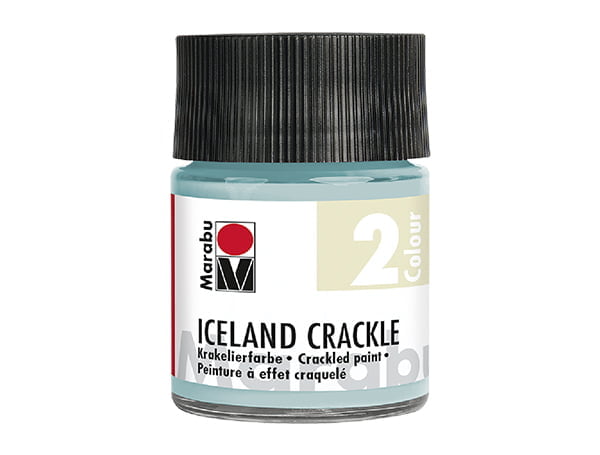 Dekorkrāsa Iceland Crackle 50ml 112 pastel yellow