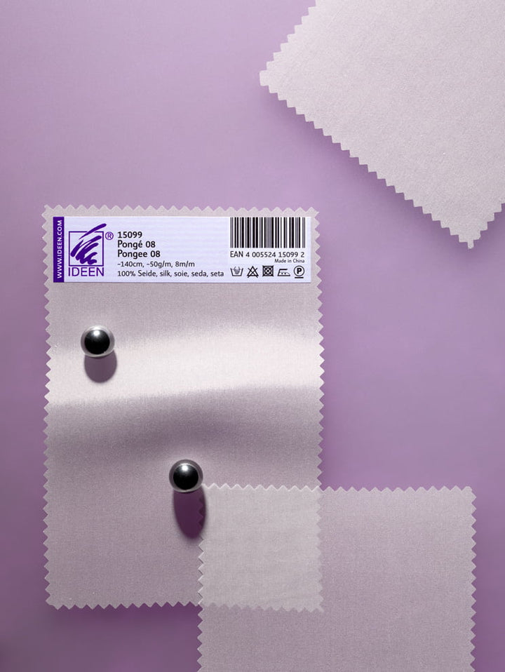 Silk FABRIC Ponge 08, density 50g/m²