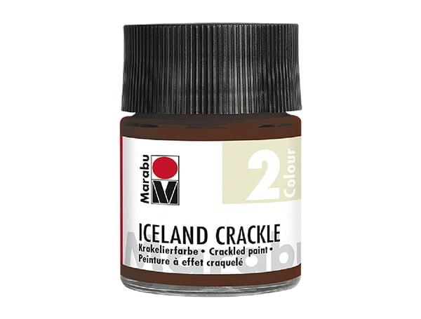 Dekorkrāsa Iceland Crackle 50ml 112 pastel yellow