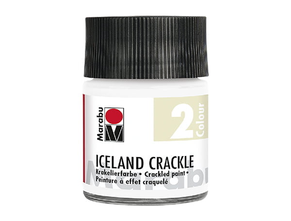 Dekorkrāsa Iceland Crackle 50ml 112 pastel yellow