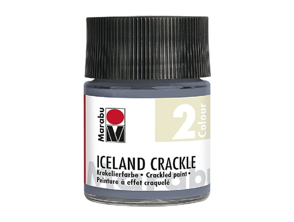 Dekorkrāsa Iceland Crackle 50ml 112 pastel yellow