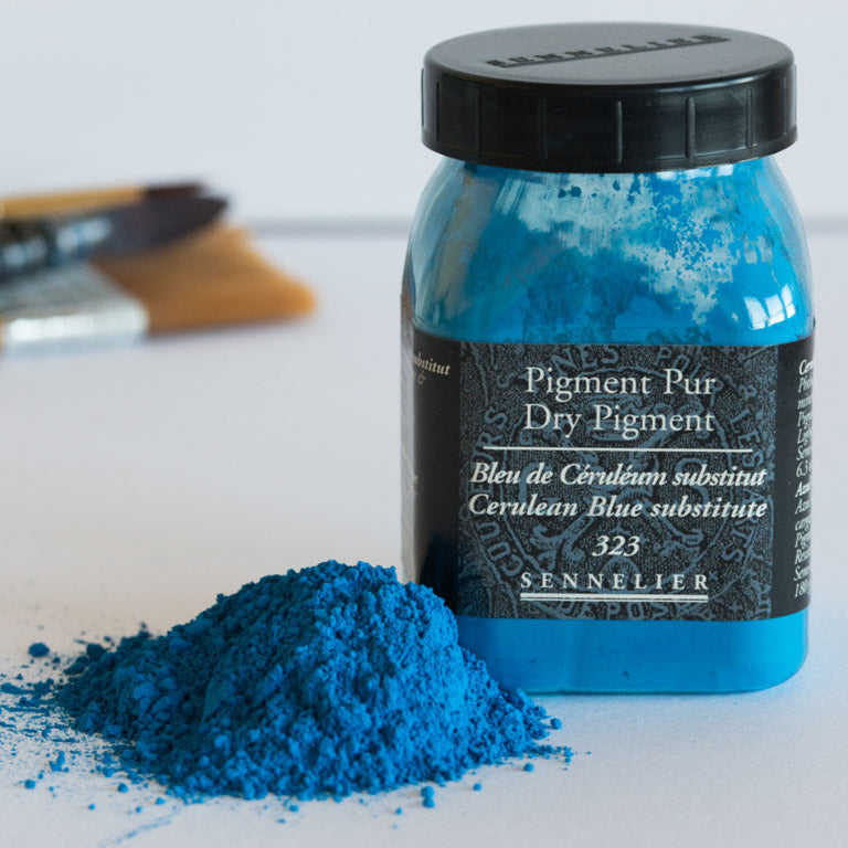 Pigments Sennelier 180g 323 cerulean blue hue
