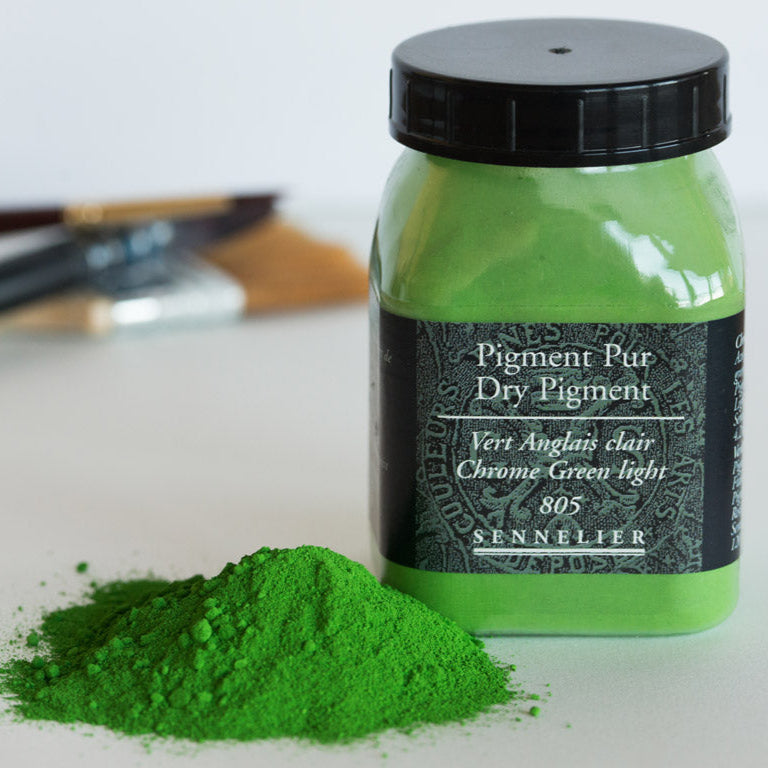 Pigments Sennelier 120g 805 chrome green light