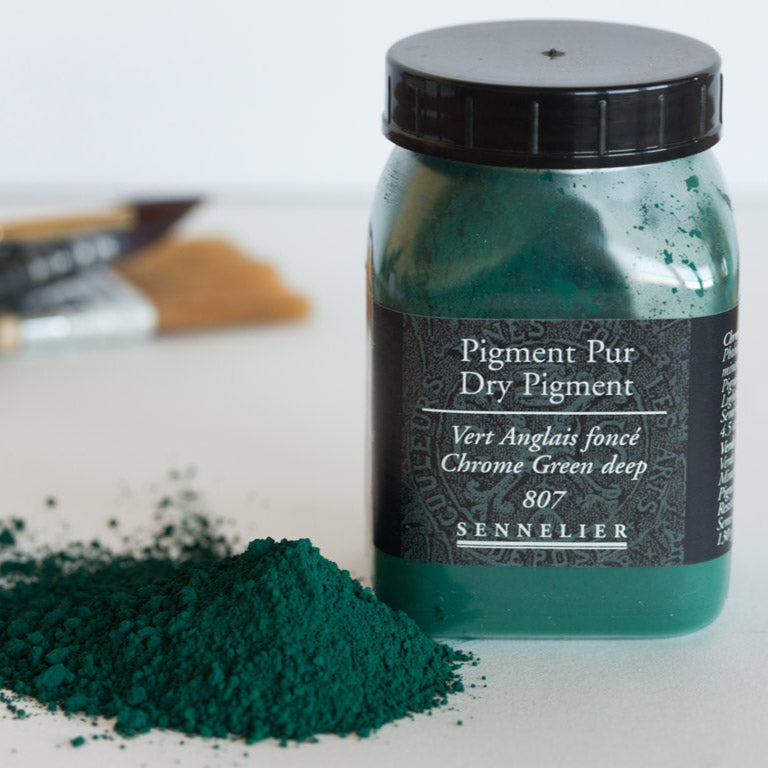 Pigments Sennelier 130g 807 chrome green deep