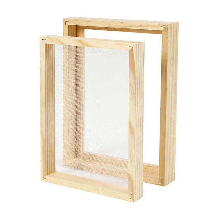 Abig Paper-making frame with gauze