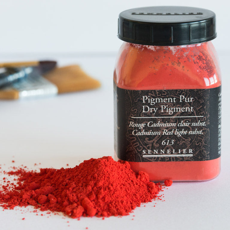 Pigments Sennelier 90g 613 cadmium red light hue