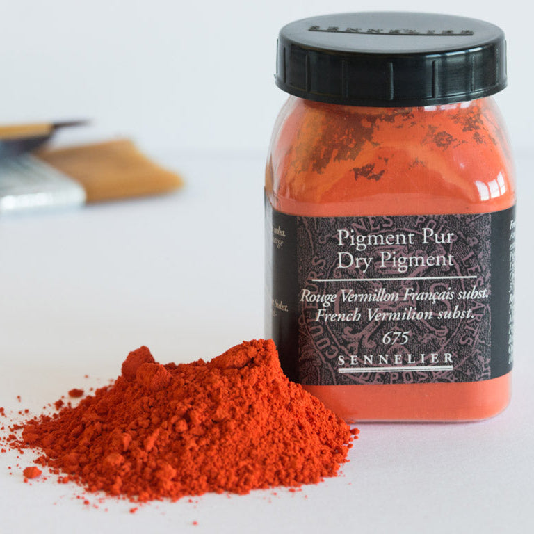Pigments Sennelier 100g 675 french vermilion