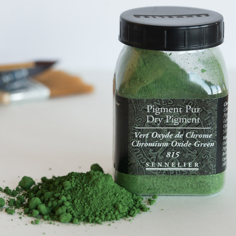 Pigments Sennelier 160g 815 chromium oxide green