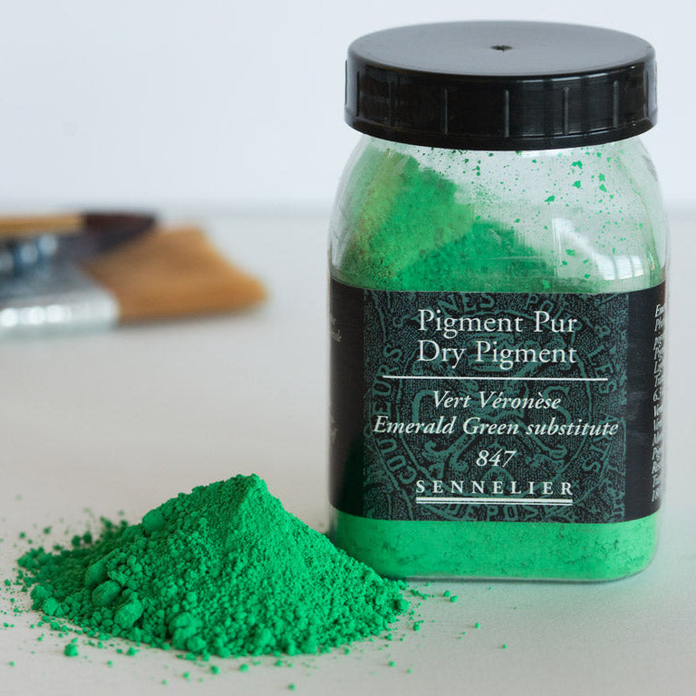 Pigments Sennelier 180g 847 emerald green hue