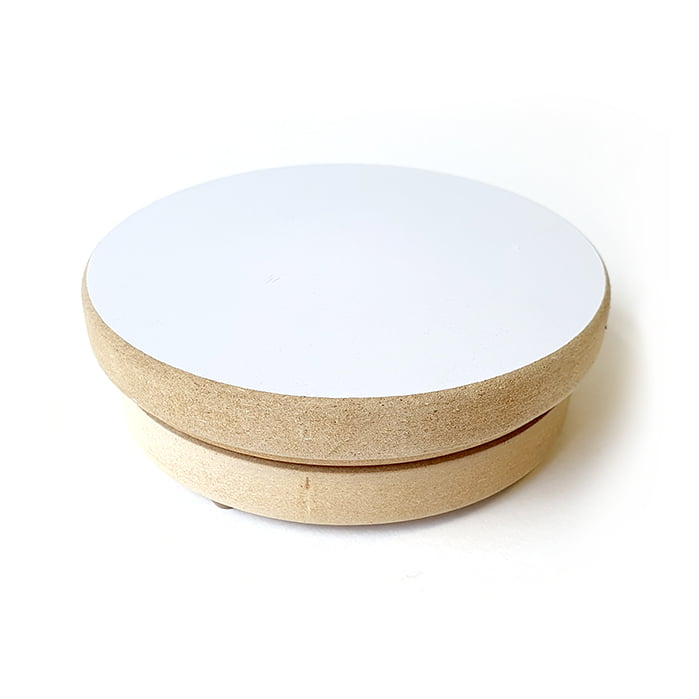 Artistix Wooden pottery decorating wheel, Ø 15cm, H: 4cm