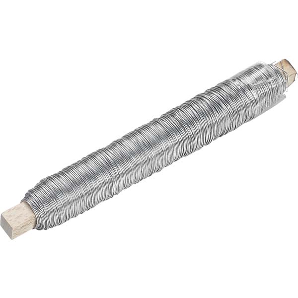 Stieple 0,50mm 50m - sudraba