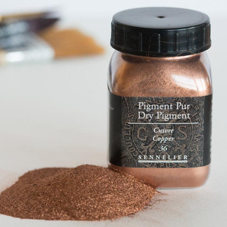 Sennelier dry pigment powder 036 copper, 100g