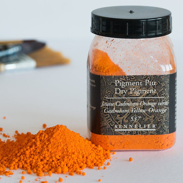 Pigments Sennelier 120g 537 cadium yellow orange