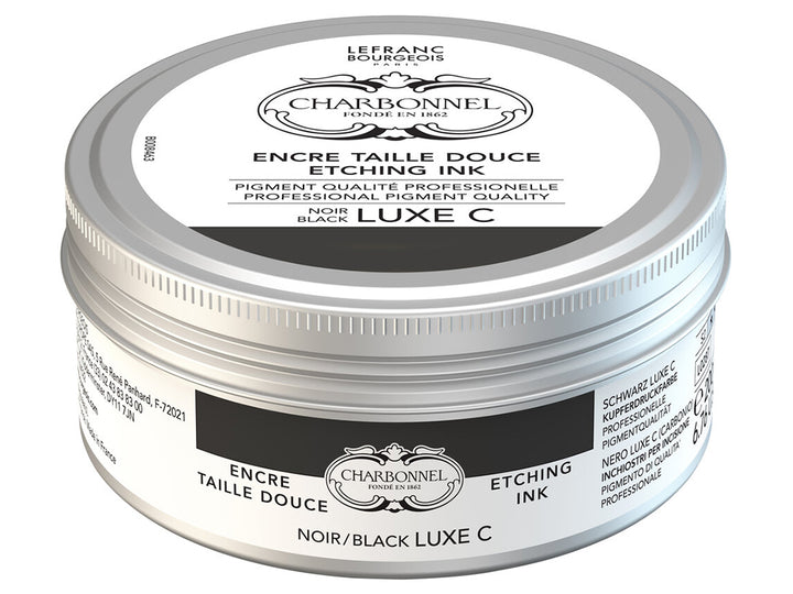 Krāsa iespieddarbiem Charbonnel 200ml 074 black luxe