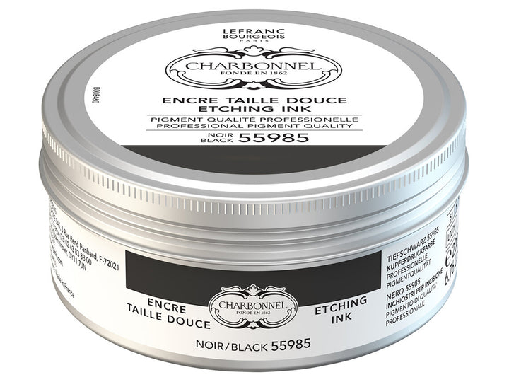 Krāsa iespieddarbiem Charbonnel 200ml 074 black luxe