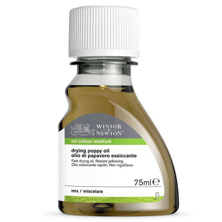 Magoņu eļļa W&N 75ml žāvējoša