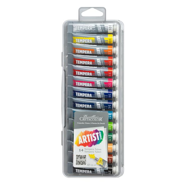 Cretacolor ARTIST STUDIO Tempera set 7,5ml x 14pcs.