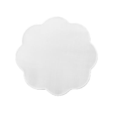 Window panel FLOWER Pongee 08, Ø18cm