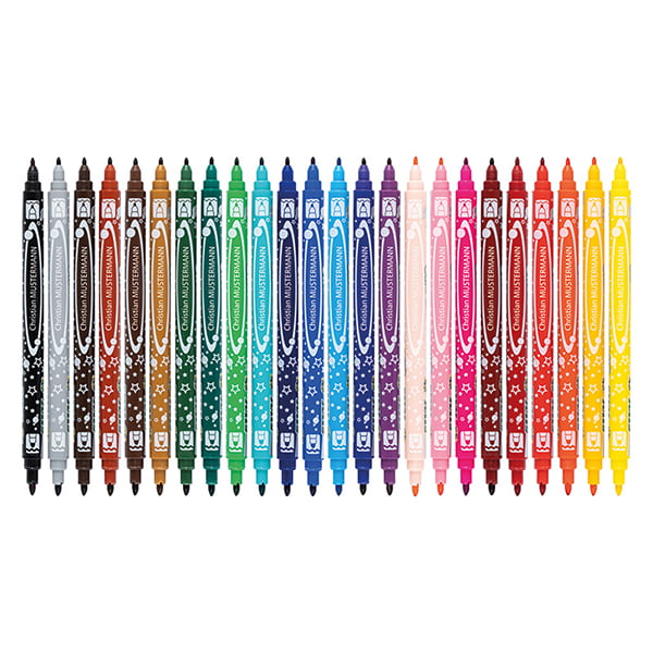 Jolly DUO Double-sided markers set, 24 colors