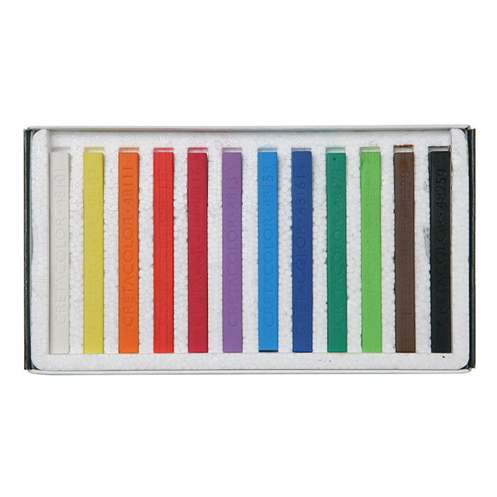 HARD PASTEL Pasteļkrītiņu komplekts iesācējiem, 12gab.