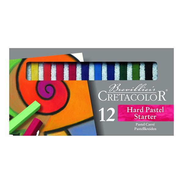 HARD PASTEL Pasteļkrītiņu komplekts iesācējiem, 12gab.