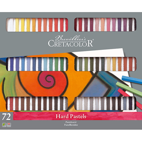 HARD PASTEL Pasteļkrītiņu komplekts, 72gab.