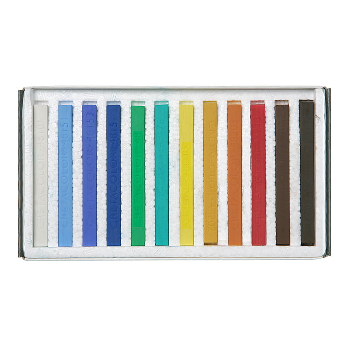 HARD PASTEL Pasteļkrītiņu komplekts, Dabas toņi, 12gab.