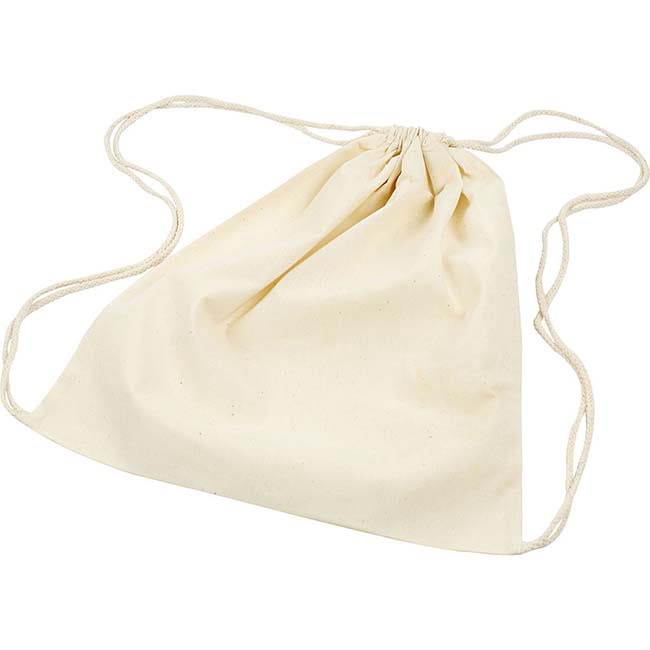 Drawstring cotton bag 37x41cm 110g/m