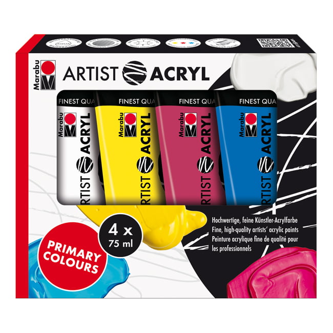 Marabu ARTIST ACRYL Set - detail view
