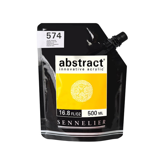 Akrila krāsa Abstract 500ml 116 titanium white