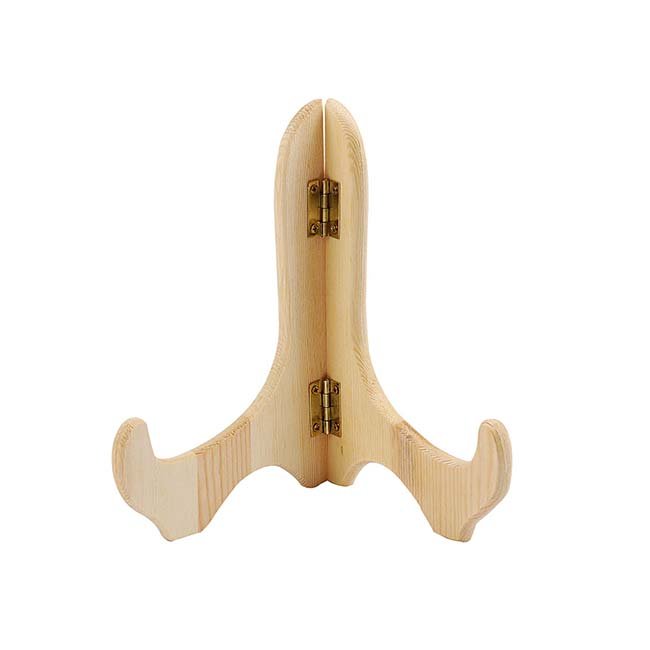 Koka šķīvju statīvs 17x12cm