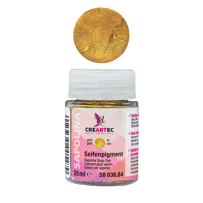 Metālisks pigments ziepēm 20ml, sudraba