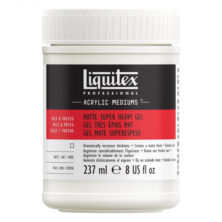 Medijs-gēls akrilam Liquitex matēts Super Heavy 237ml