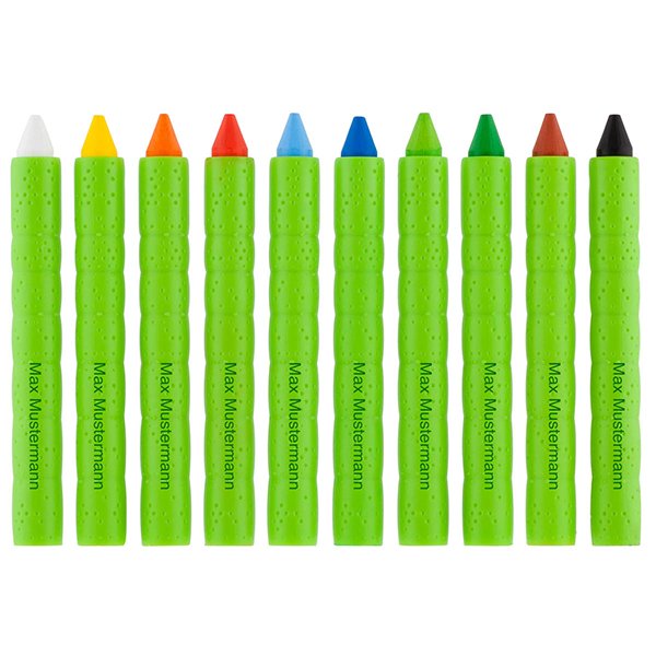 Jolly SUPERWAXIES Wax crayons, 10 colors