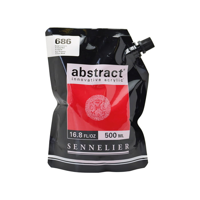 Akrila krāsa Abstract 500ml 116 titanium white