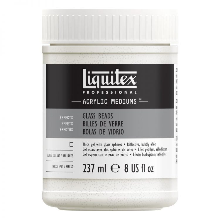 Liquitex GLASS BEADS medium - gel for acrylics 237ml