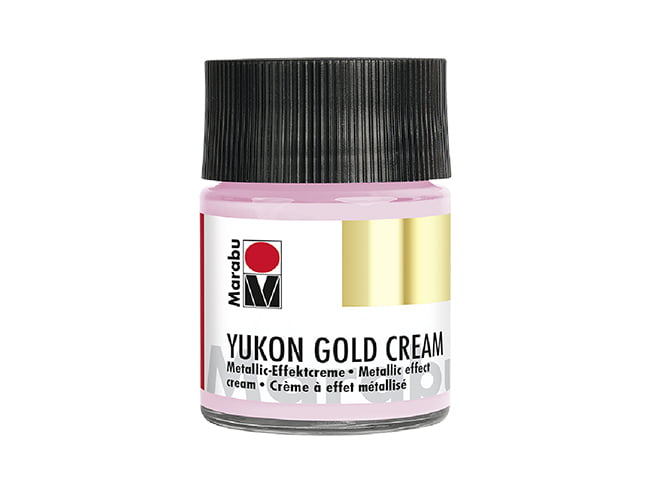 Dekorkrāsa Yukon Gold Cream 50ml 733 metallic-pink