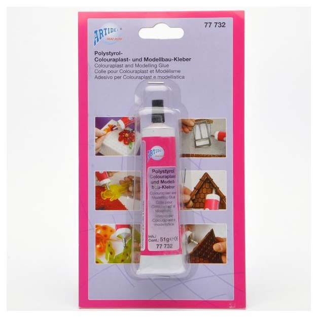 Creartec Glue for polystyrene and plastic 50g