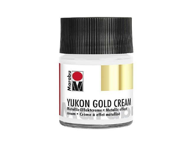 Dekorkrāsa Yukon Gold Cream 50ml 733 metallic-pink