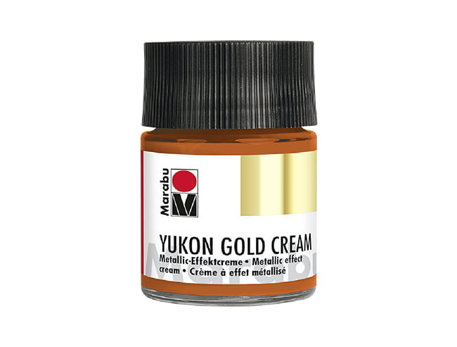 Dekorkrāsa Yukon Gold Cream 50ml 733 metallic-pink
